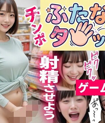 【エロ漫画raw】ふたなりタッチ〜敏感チンポ絶叫絶頂射精の巻〜【ゲーム】